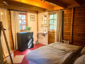 Lodge De ijsvogel bij Bolmeer Lodges