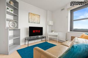 Long Stays for Work, City View in RG1, 2 Bedroom Apartment, Sleeps 3