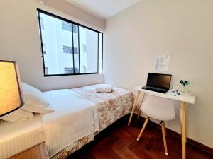 Habitación Baño Compartido dentro de un Departamento