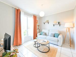 Maisons de vacances Le Cocon Perche - Ambiance Pastel et Jardin Arbore : photos des chambres