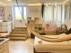 Film Poster or Coffee Basement Apartman with terrace