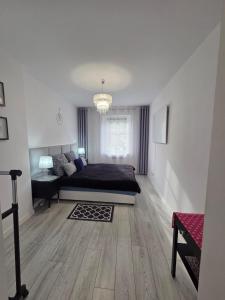 Apartament z kominkiem RetroGlam