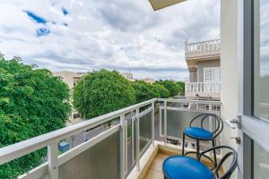 Spacious apartment with the private terrace