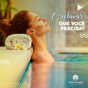 Apto 103 apenas 5min a pé das Termas