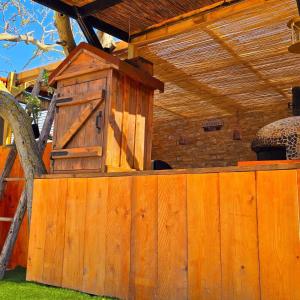 Apartment mit Gartenblick