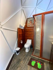 El Gato Glamping con vista a prismas basálticos