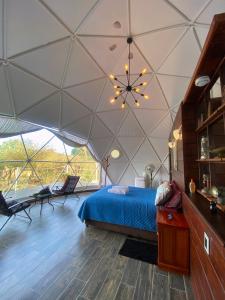 El Gato Glamping con vista a prismas basálticos