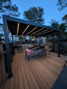 escabour 40 - superbe mobil home, climatisé, ss vis a vis, au calme, dans super domaine