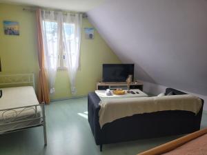Sejours chez l'habitant Chez Jo : Chambre Double avec Salle de Bains Commune