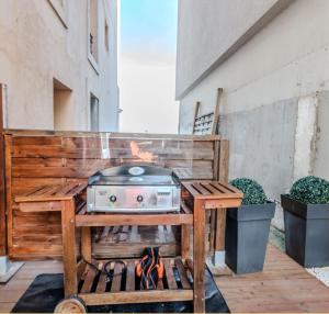 Appartements T2 centre ville, 150m du lac, parking - Thermes : photos des chambres