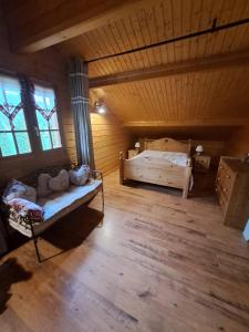 Chalets gite de charme avec piscine et sauna : photos des chambres