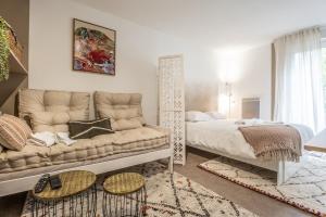 Appartements Beautiful Studio le Kennedy Mulhouse Downtown 3 pers : photos des chambres