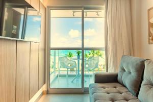 Apartamento Completo com Vista Mar, Quarto Privativo e Localização Central by Meu Flat na Praia