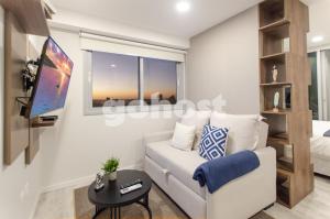 Elegant apartment blocks away from La Galeria