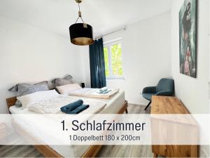 Familienfreundliches Apartment zwischen Potsdam und Berlin für 2-4 Personen - Parkplatz - Balkon - Voll ausgestattete Küche - WLAN - Ferienwohnung Nebelwiesen Stahnsdorf