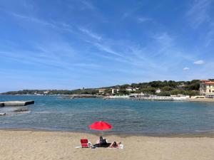 Charming staying by the sea