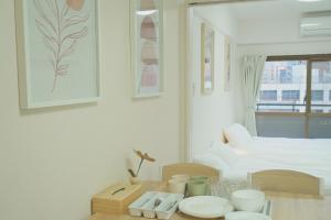 クリオ 602 New Open 難波駅徒歩5分 黒門市場でんでんタウン 徒歩2分 ホテルのリネン使用クリオ