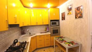 Stone city part of the house in the city center