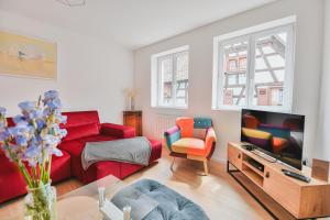 Appartements APPARTEMENT ELSA - Au Calme des Vignes - Parking privatif & Animaux Bienvenus : photos des chambres