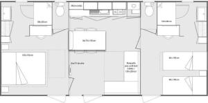 Campings Camping 3 etoiles - Piscine - ccbafeb : Mobile Home 1