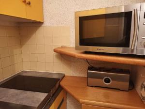 Studio cabine 5 pers, balcon, La Mongie, proche pistes - FR-1-404-147