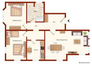 Ferienwohnung Morgenrot in der Villa Harzer Flair