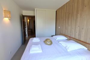 Appartements Magnifique T3 vue mer, Piscine et plage prive : photos des chambres