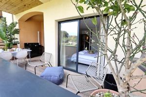 U Bellu Paradisu - T3 vue mer, piscine, plage privé
