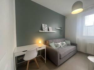 Appartements Le Petit Clos-y - Appart hypercentre avec parking + terrasse : photos des chambres