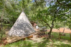 Tipi à Roussillon