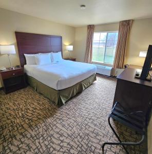 King Room - Non-Smoking room in Cobblestone Inn & Suites - Clintonville
