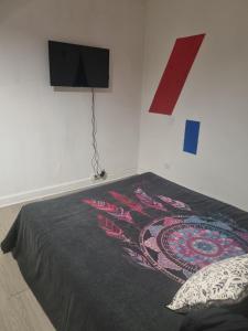 Chambre au 1er étage avec communs