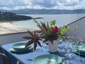 Portonovo-Sanxenxo-Galicia Ático con terrazas e increíbles vistas Playa directa