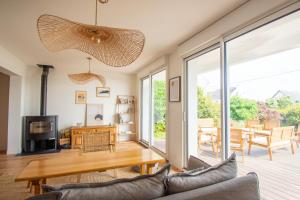 Maisons de vacances Maison d-Heol I Grande terrasse & vue mer : photos des chambres