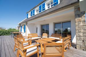 Maisons de vacances Maison d-Heol I Grande terrasse & vue mer : photos des chambres