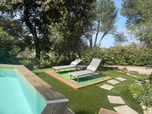 Maisons de vacances Shanti House Luberon : photos des chambres