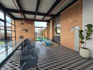Loft moderno con cama en altillo Chapinero
