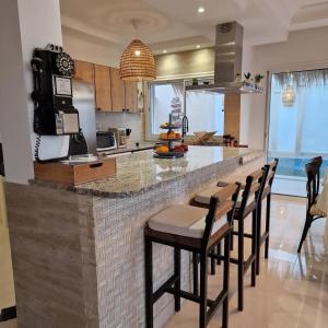 Villa Dar Aziza on a paradise island