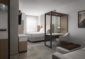 King Suite with Sofa Bed room in SpringHill Suites by Marriott Troy Dayton