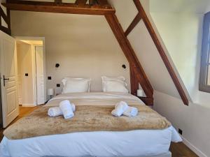 Villas Somptueuse Villa a 5 minutes de Deauville, 18 couchages, piscine, billard, salle de jeux : photos des chambres