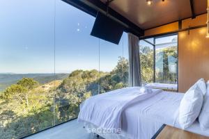 Cabana com jacuzzi e vista na serra | VST036