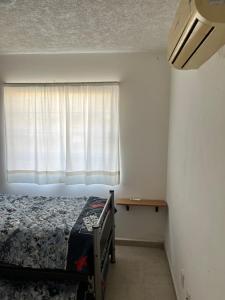 Cómodo depa en planta baja en Acapulco con Internet y Clima
