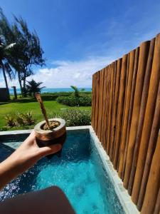 Flat Studio beira mar com piscina privativa - Praia dos CARNEIROS TAMANDARÉ