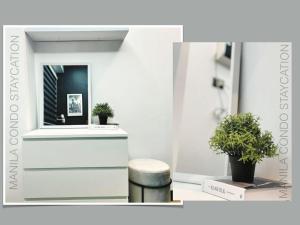 2 bedroom Bachelor unit at trees residences Quezon city