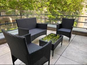 Bratislava Family Apartment with 2 bedrooms, terrace and free garage parking