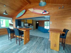 Maisons de vacances Maison 4 personnes avec piscine et espace bien-etre partages : photos des chambres
