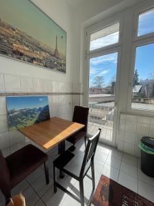 Central old building room