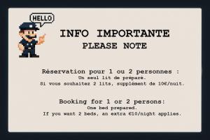 Appartements GregBnb - Centre Ancien - T2 Street Art - Wifi : photos des chambres