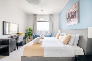 Luxury JBR 2BR Shams Full Marina View Free 5 Star Beach Resorts Access