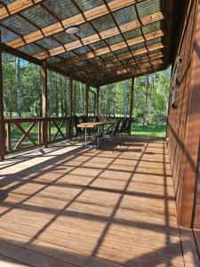 Domek letniskowy brązowy -całoroczny